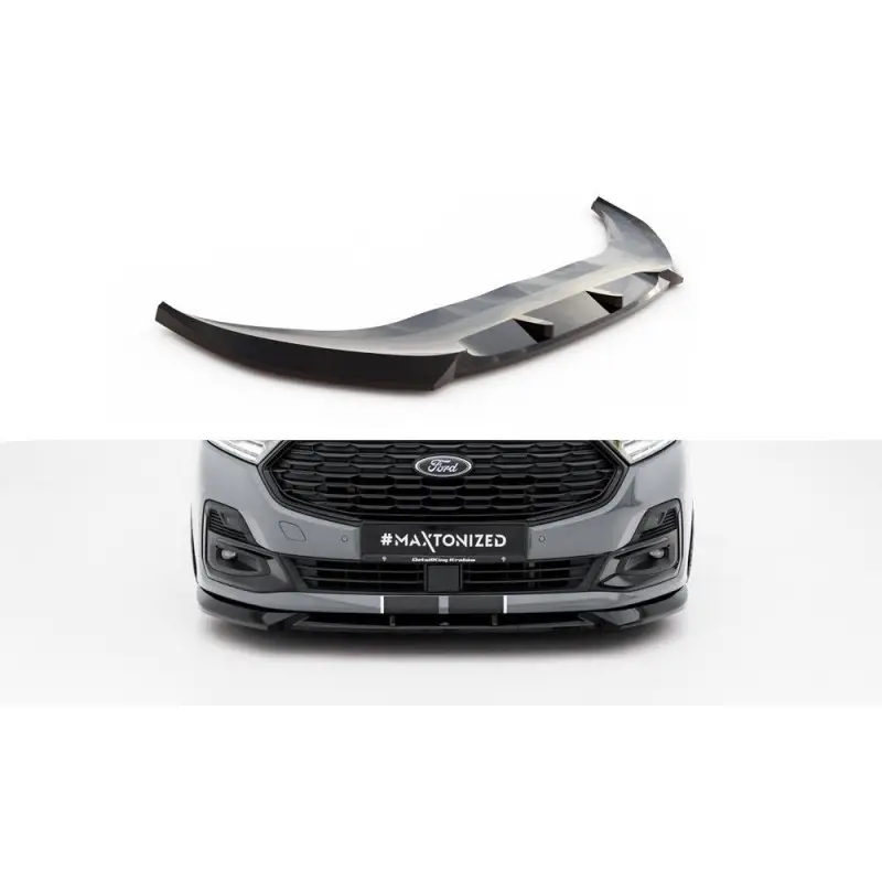 Super Prix LAME DU PARE-CHOCS AVANT FORD TRANSIT CONNECT MK3 - MAXTONDESIGN - FINITION NOIR BRILLANT