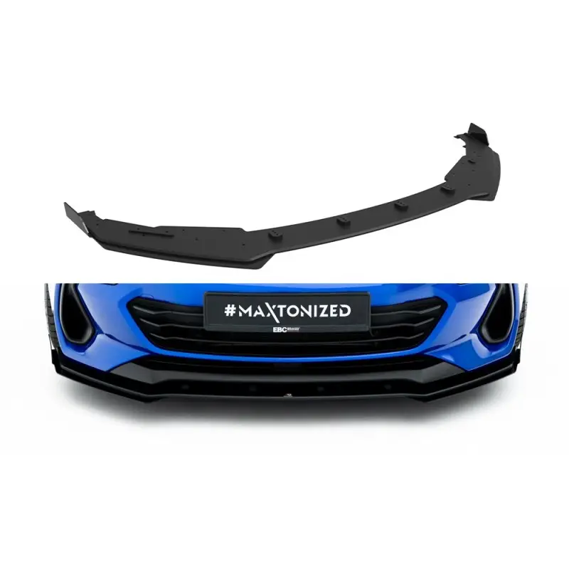 Super Prix STREET PRO LAME DU PARE-CHOCS AVANT + FLAPS SUBARU BRZ MK2 - MAXTONDESIGN - FINITION NOIR BRILLANT