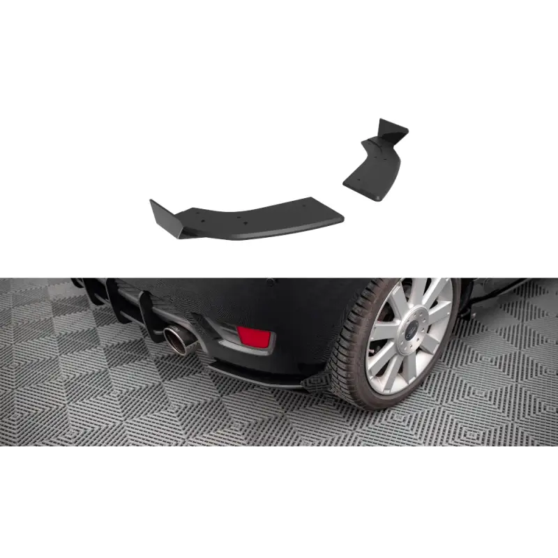 STREET PRO LAME DU PARE CHOCS ARRIERE + FLAPS FORD FIESTA ST MK6 - MAXTONDESIGN Meilleur Prix