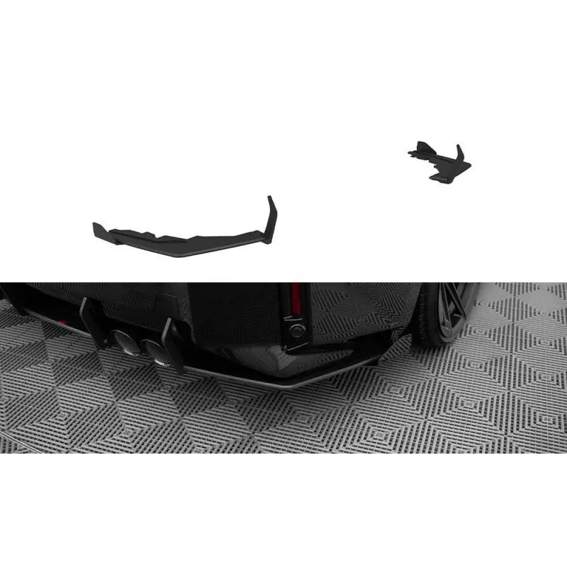 Nouvel Arrivage STREET PRO LAME DU PARE CHOCS ARRIERE V.1 + FLAPS BMW M2 G87 - MAXTONDESIGN