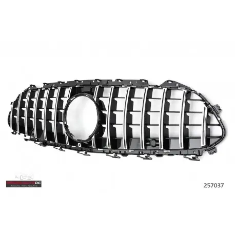 Jusqu’à Épuisement Des Stocks GRILLE DE CALANDRE LOOK GT - GTR PANAMERICANA POUR MERCEDES CLS W257 - C257 CLS AMG GT OPTIK - NOIR - CHROME