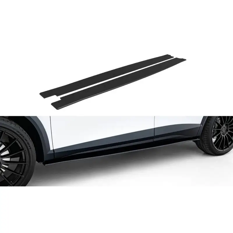 STREET PRO RAJOUTS DES BAS DE CAISSE CUPRA FORMENTOR MK1 FACELIFT - MAXTONDESIGN - FINITION NOIR BRILLANT Commande En Gros
