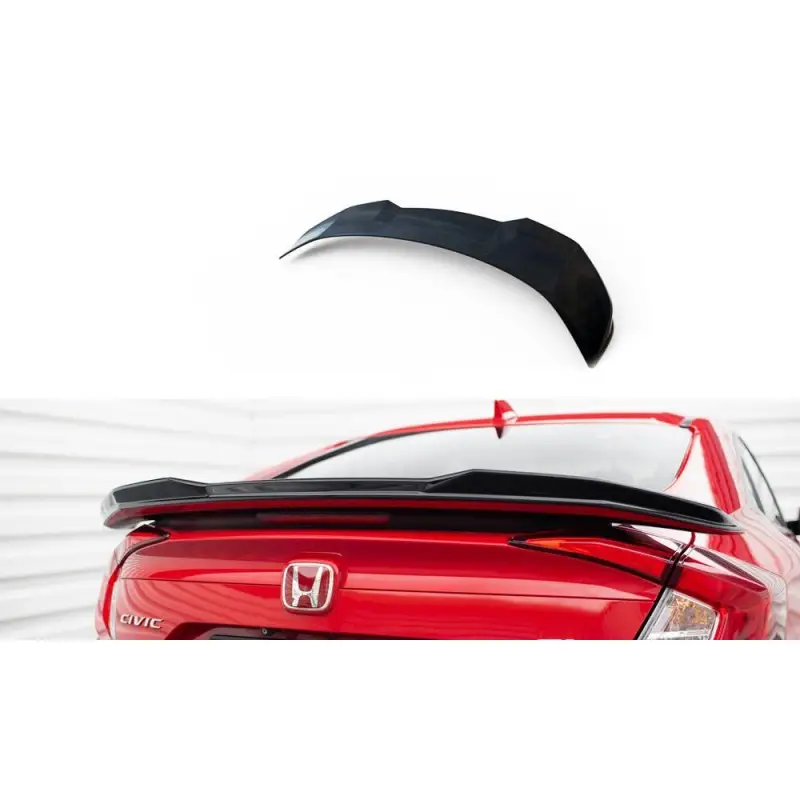 Acheter Direct SPOILER CAP 3D HONDA CIVIC SI MK10 - MAXTONDESIGN - FINITION NOIR BRILLANT