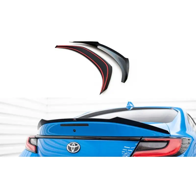 SPOILER CAP TOYOTA GR86 MK1 - MAXTONDESIGN - FINITION: NOIR BRILLANT Super Prix