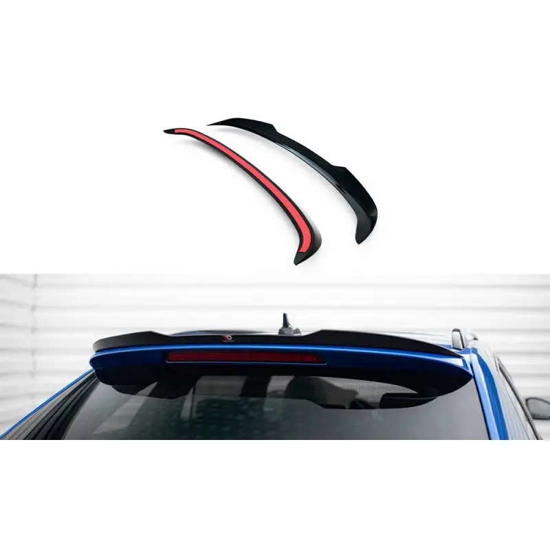 SPOILER CAP SKODA SUPERB SPORTLINE COMBI MK3 FACELIFT - MAXTONDESIGN - FINITION: NOIR BRILLANT Expédié Aujourd’hui