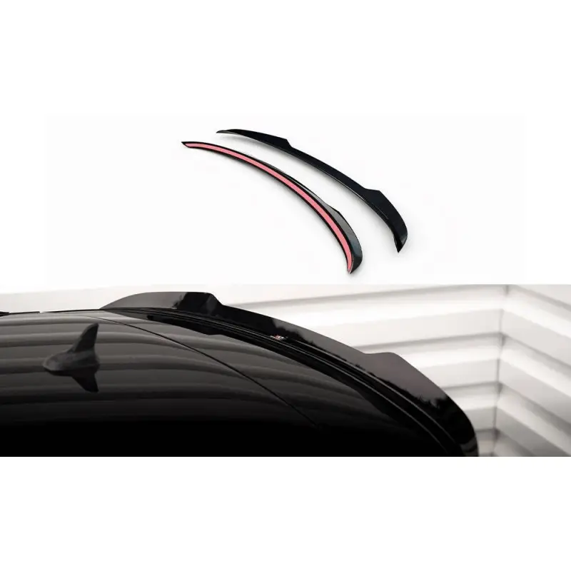 Acheter En Ligne SPOILER CAP V.2 AUDI A6 AVANT C7 - MAXTONDESIGN - FINITION NOIR BRILLANT