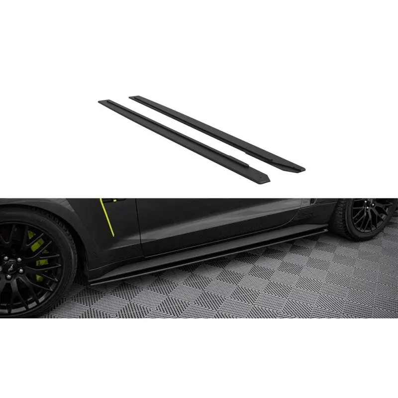 STREET PRO RAJOUTS DES BAS DE CAISSE FORD MUSTANG GT MK6- MAXTONDESIGN Meilleur Prix