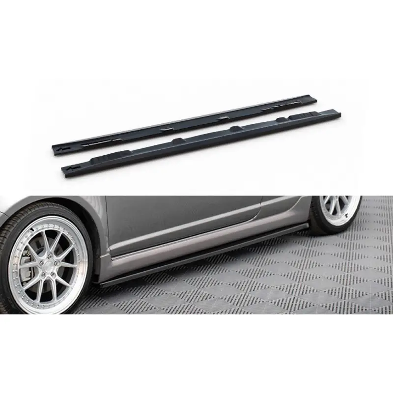 Super Prix RAJOUTS DES BAS DE CAISSE TOYOTA YARIS T-SPORT MK1 FACELIFT - MAXTONDESIGN - FINITION NOIR BRILLANT