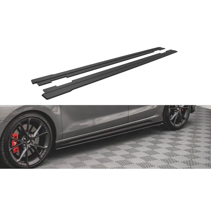 STREET PRO RAJOUTS DES BAS DE CAISSE V.2 HYUNDAI I30 N - MAXTONDESIGN Commander Maintenant