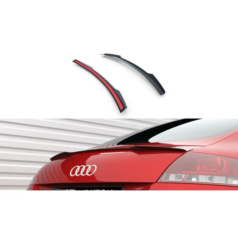 Achat Immédiat SPOILER CAP AUDI TT 8J - MAXTONDESIGN - FINITION NOIR BRILLANT