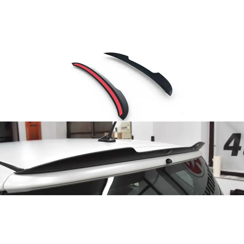 Expédition Rapide SPOILER CAP TOYOTA IQ - MAXTONDESIGN - FINITION NOIR BRILLANT