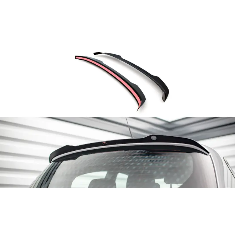 SPOILER CAP V.2 BMW 1 E81 FACELIFT - MAXTONDESIGN - FINITION: NOIR BRILLANT Achetez Aujourd’hui
