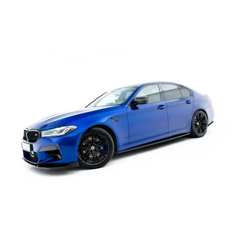 Promotion RAJOUTS DES BAS DE CAISSE V.1 BMW M5 F90 FACELIFT - MAXTONDESIGN - FINITION NOIR BRILLANT