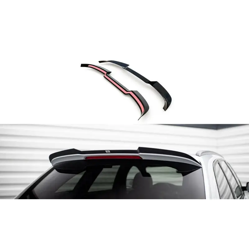 SPOILER CAP AUDI A4 COMPETITION AVANT B8 FACELIFT - MAXTONDESIGN - FINITION: NOIR BRILLANT Offre Du Jour