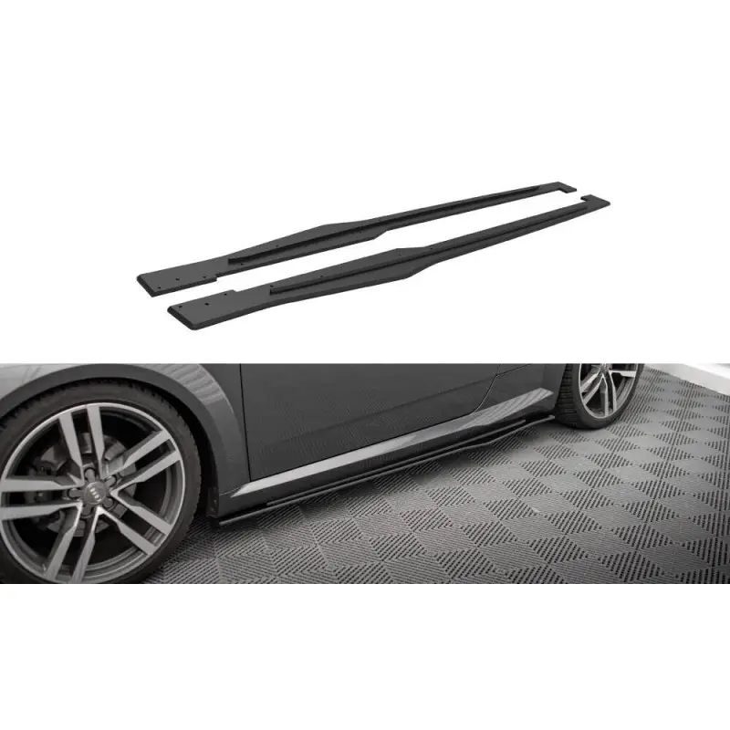 STREET PRO RAJOUTS DES BAS DE CAISSE AUDI TT S - S-LINE 8S - MAXTONDESIGN Prix Bas