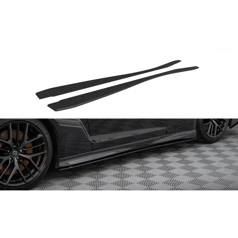 STREET PRO RAJOUTS DES BAS DE CAISSE NISSAN GTR R35 FACELIFT - MAXTONDESIGN Bon Plan