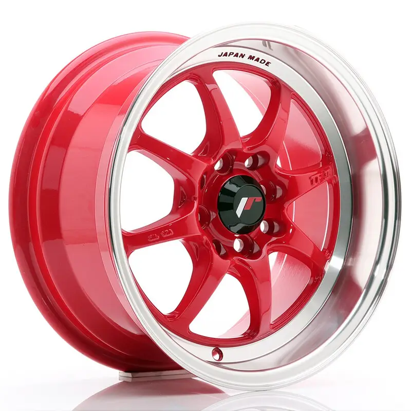 Seulement Aujourd’hui Japan Racing TF-2 15x7.5" 4x100/114.3 ET30, Rouge