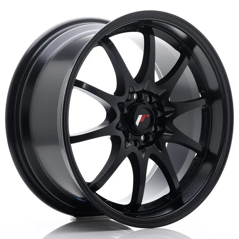 Japan Racing JR-5 17x8.5" 5x100/114.3 ET35, Noir Mat / Satiné Promotion Saisonnière