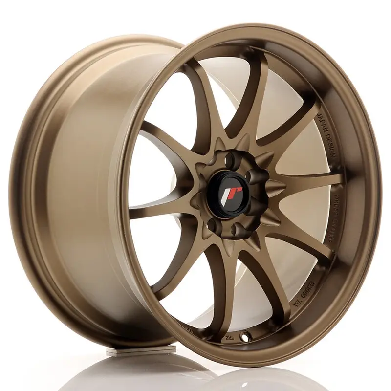 Bon Marché Japan Racing JR-5 Extreme Concave 17x9.5" 5x100/114.3 ET25, Bronze Anodisé