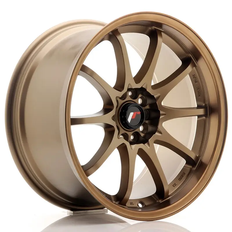 Japan Racing JR-5 Extreme Concave 18x9.5" 5x100/114.3 ET38, Bronze Anodisé Nouvelle Collection