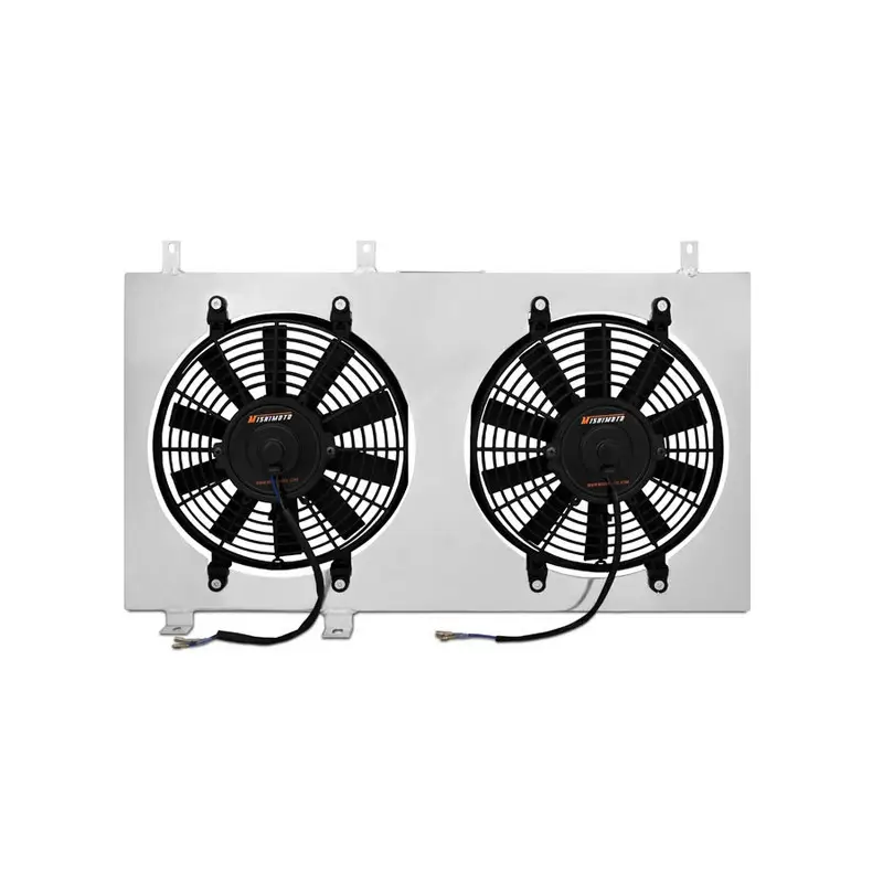 Prix Cassé Platine Aluminium Double Ventilateur Mishimoto pour Nissan 200SX S14 / S14A