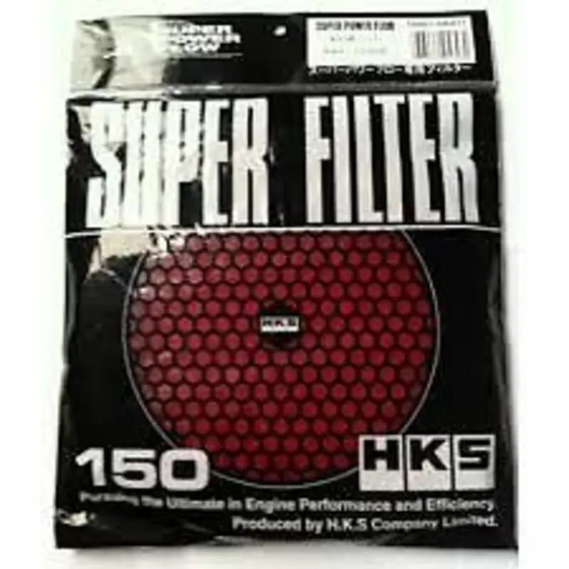 Mousse de Remplacement pour Filtre à Air HKS (150 mm, Rouge) Vente Directe