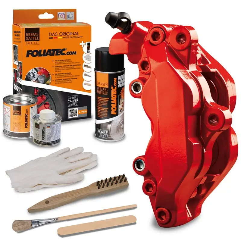 Commander Maintenant Peinture Foliatec Rouge Brillant pour Etriers de Frein