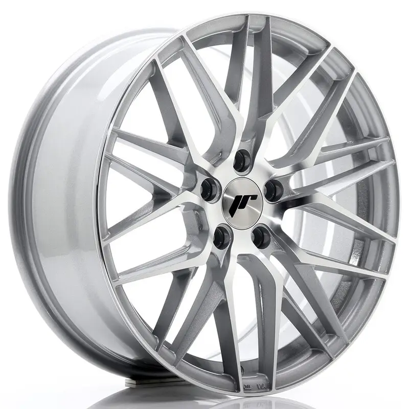Japan Racing JR-28 18x7.5" 5x112 ET40, Gris Argenté / Poli Offre Exclusive