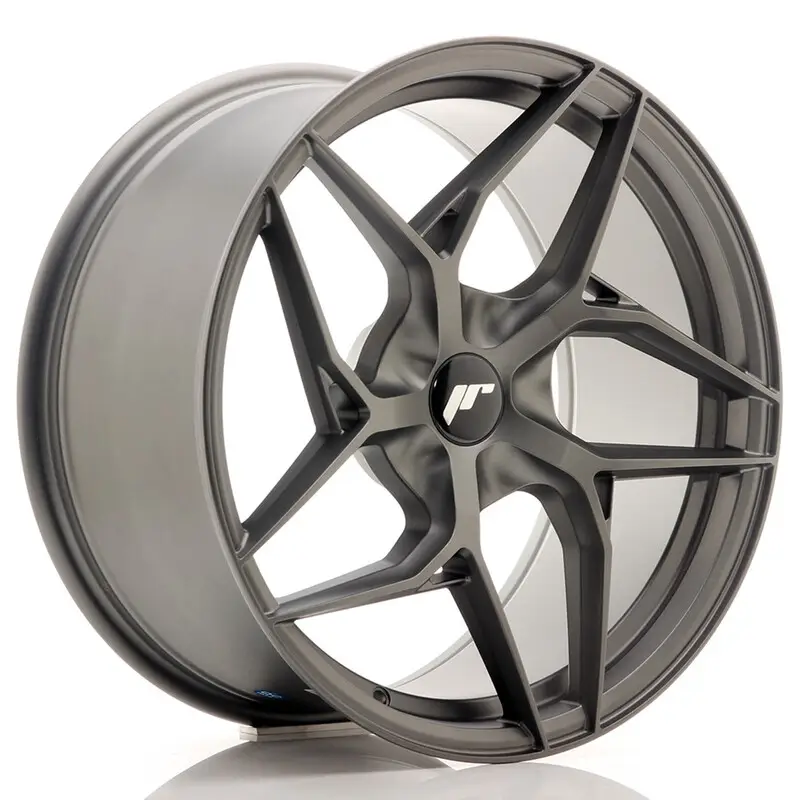 Japan Racing JR-35 Extreme Concave 19x9.5" (5 trous - sur mesure) ET20-45, Gunmetal Promotion Saisonnière