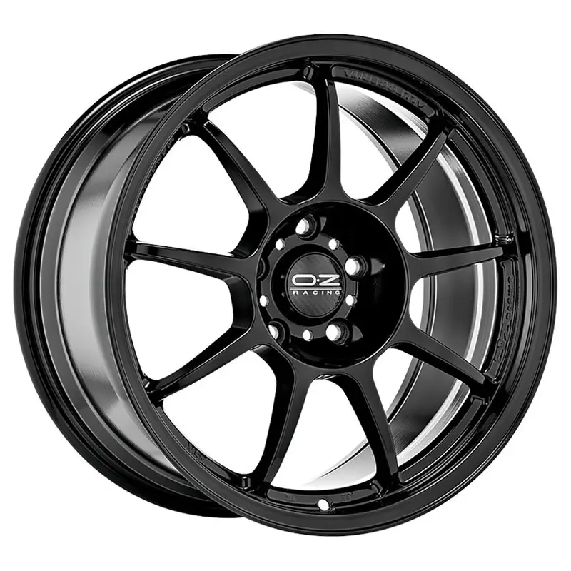 Jusqu’à Épuisement Des Stocks OZ Alleggerita HLT 18x8" 5x130 ET50, Noir Brillant