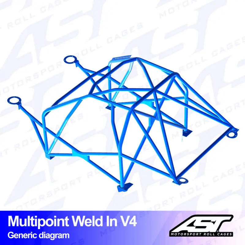 Arceau 10 Points à Souder AST Rollcages V4 pour Nissan Silvia S15 Vente Directe