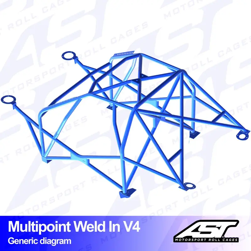 Arceau 10 Points à Souder AST Rollcages V4 pour Volvo 940 Dernier Modèle
