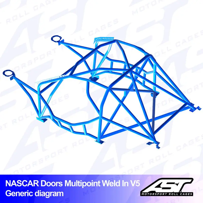 Pas Cher Arceau 10 Points à Souder AST Rollcages V5 Nascar pour Lexus SC (Z30)