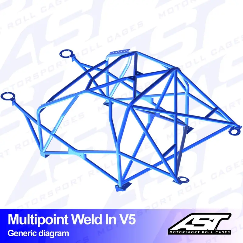 Affaire À Saisir Arceau 10 Points à Souder AST Rollcages V5 pour Audi TT 8N, Traction