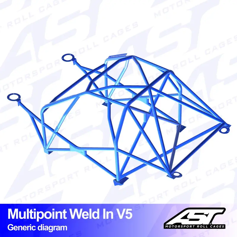 Offre Du Jour Arceau 10 Points à Souder AST Rollcages V5 pour Scion FR-S