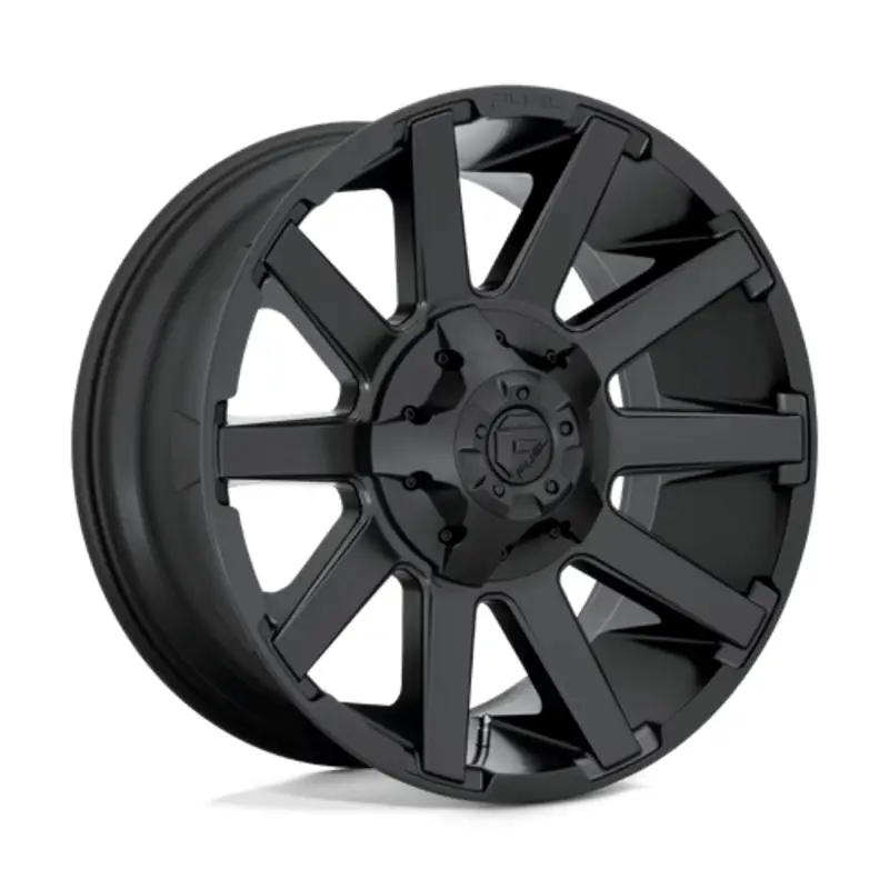 Fuel D437 Contra 18X9 6x135/139.7 ET-12, Noir Satiné Bon Marché