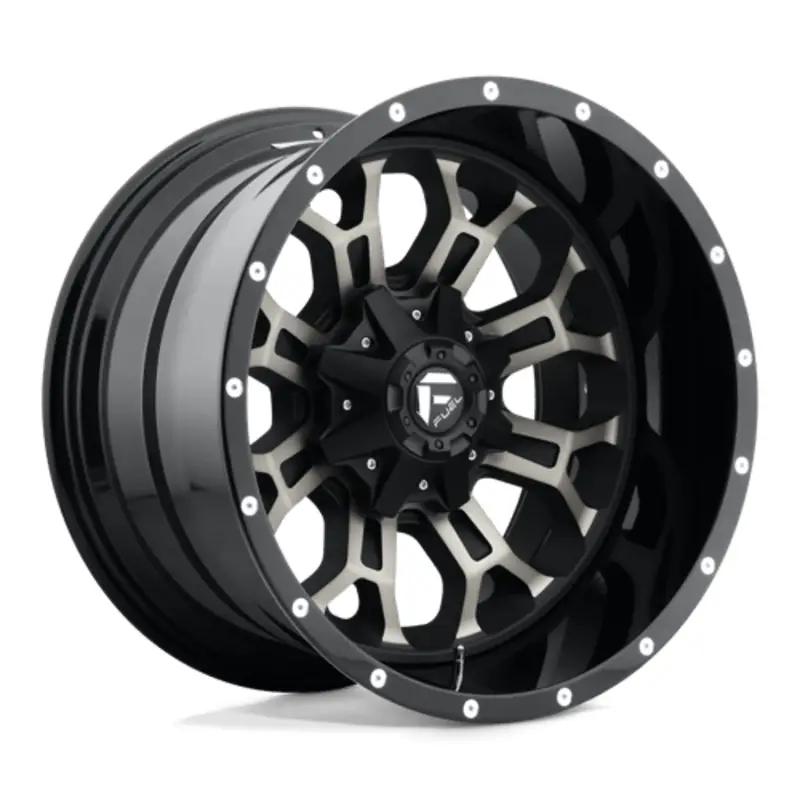 Vente Flash Fuel D561 Crush 20X10 5x114.3/127 ET-18, Gunmetal Double