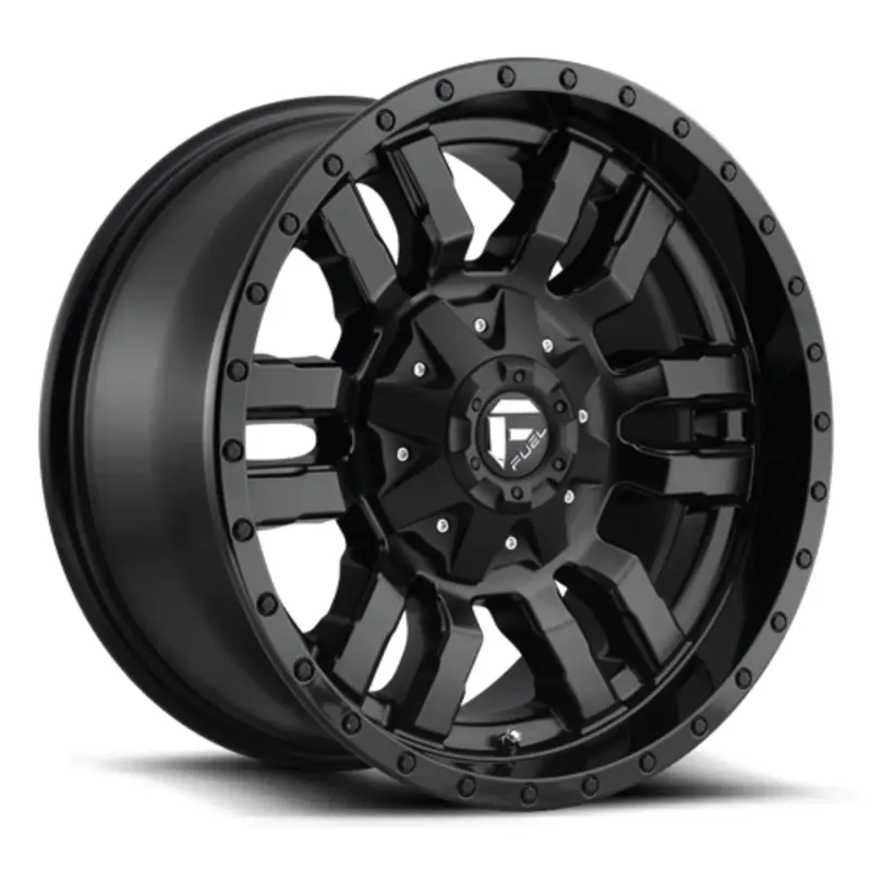 Acheter En Ligne Fuel D596 Sledge 18X9 6x135/139.7 ET19, Noir Mat, Rebord Brillant