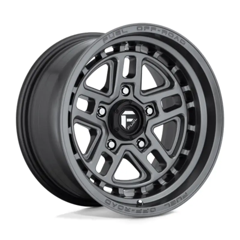 Fuel D668 Nitro 17x9 5x139.7 ET-12, Gunmetal Mat Must-Have