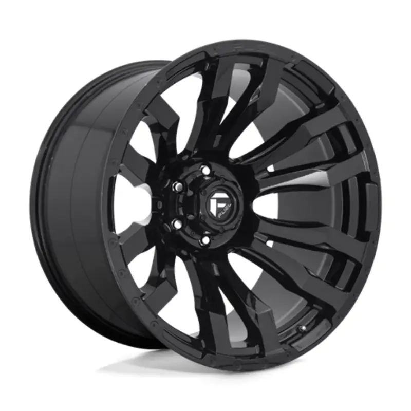 Solde Fuel D675 Blitz 20X10 6x139.7 ET-18, Noir Brillant