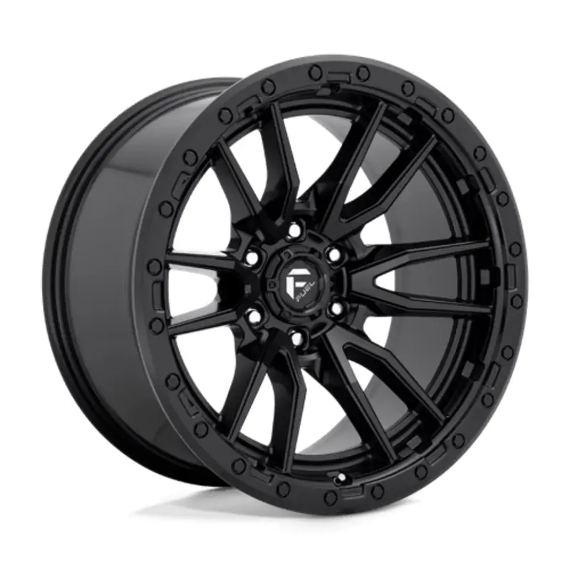 Produit De Marque Fuel D679 Rebel 20X10 6x139.7 ET-18, Noir Mat