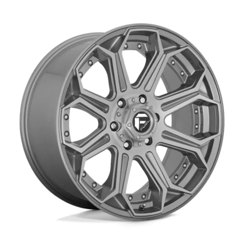 Bon Marché Fuel D705 Siege 20x9 6x135 ET20, Gunmetal Brossé