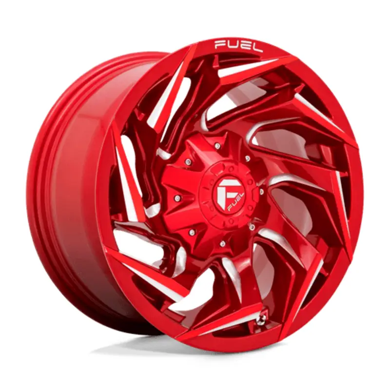 Fuel D754 Reaction 22x10 6x135/139.7 ET-18, Rouge Candy Prix Cassé