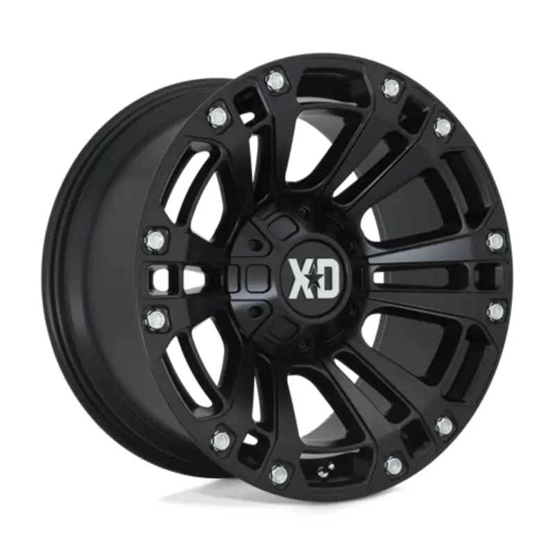 XD XD851 Monster 3 20X9 6x135/139.7 ET18, Noir Satiné Vente Flash