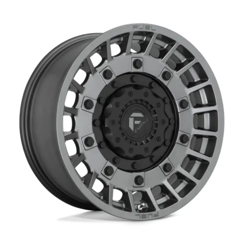 Nouvelle Collection Fuel D726 Militia 17X9 6x135/139.7 ET1, Anthracite Mat & Noir