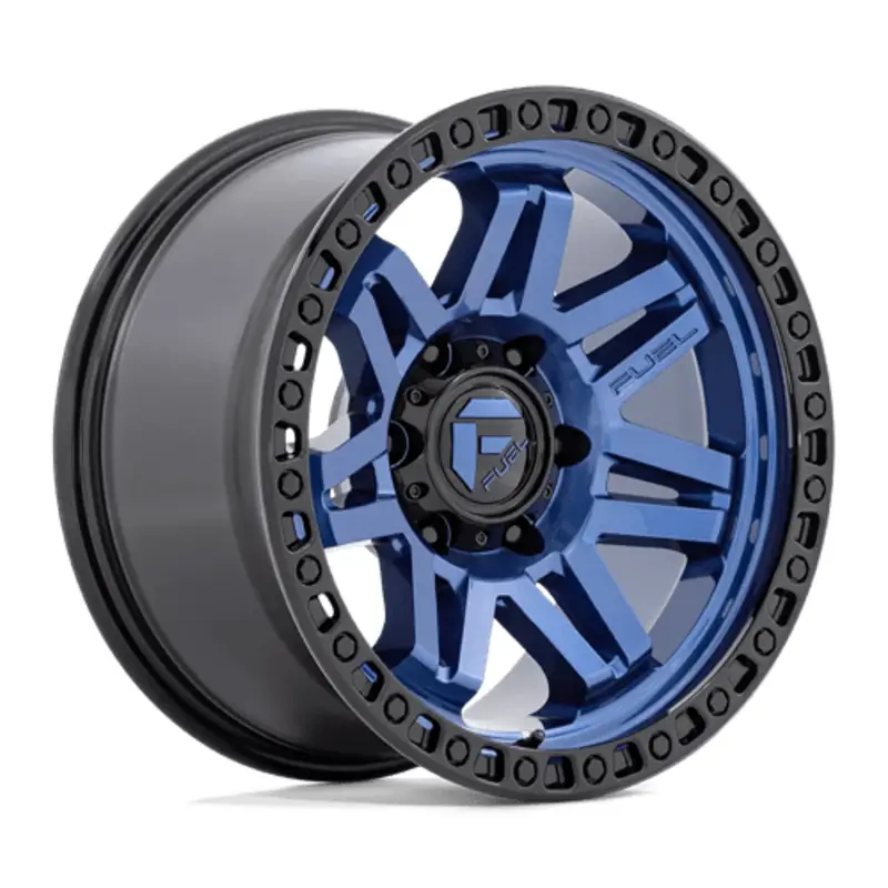 Fuel D813 Syndicate 17X9 6x139.7 ET1, Bleu Foncé, Rebord Noir Commander Maintenant