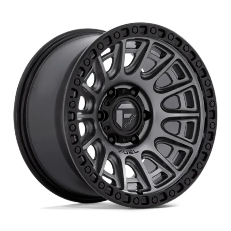 Fuel D835 Cycle 17X9 5x127 ET-12, Gunmetal Mat, Cerclage Noir Marque