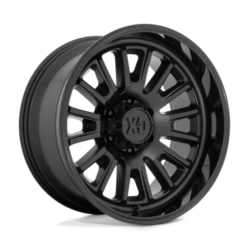 Achat Immédiat XD XD864 Rover 20X9 6x139.7 ET18, Noir Satiné, Rebord Brillant