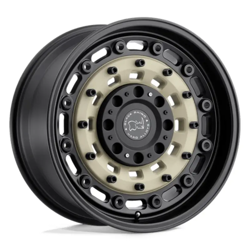 Affaire À Saisir Black Rhino Arsenal 16X8 6x139.7 ET-10, Noir & Sable