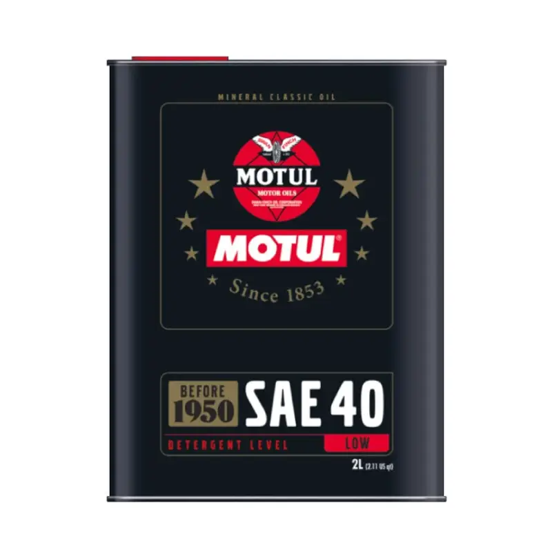 Livraison Express Huile Motul Historique - SAE40 (2L)